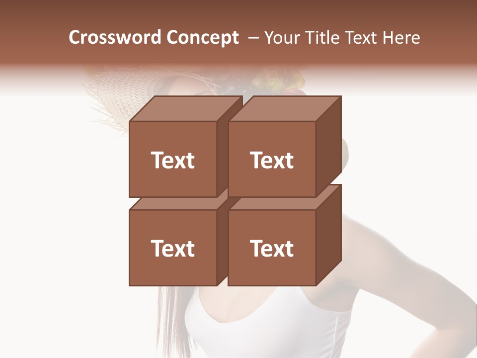 White Portrait Health Care PowerPoint Template