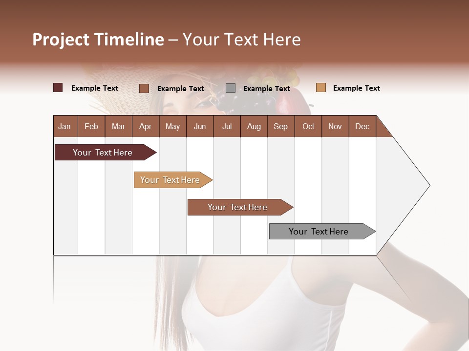 White Portrait Health Care PowerPoint Template