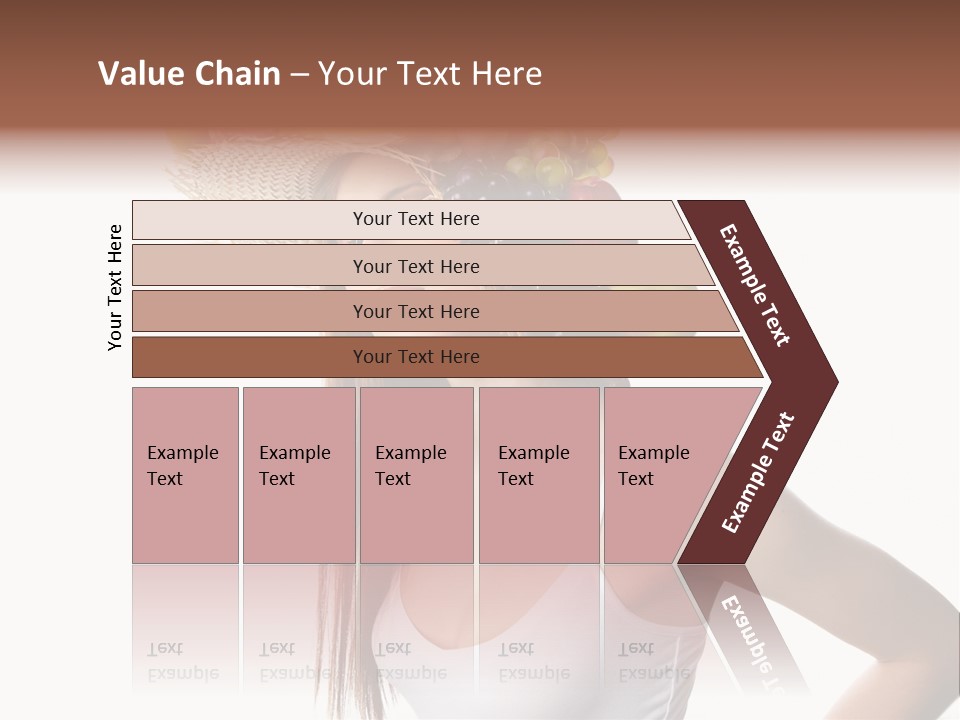 White Portrait Health Care PowerPoint Template