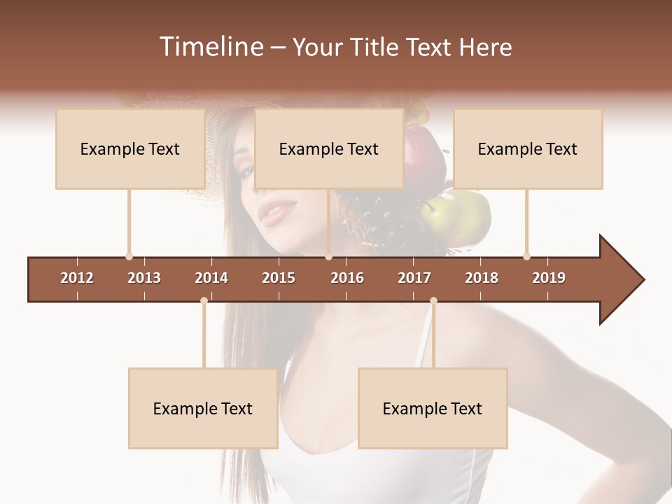 White Portrait Health Care PowerPoint Template