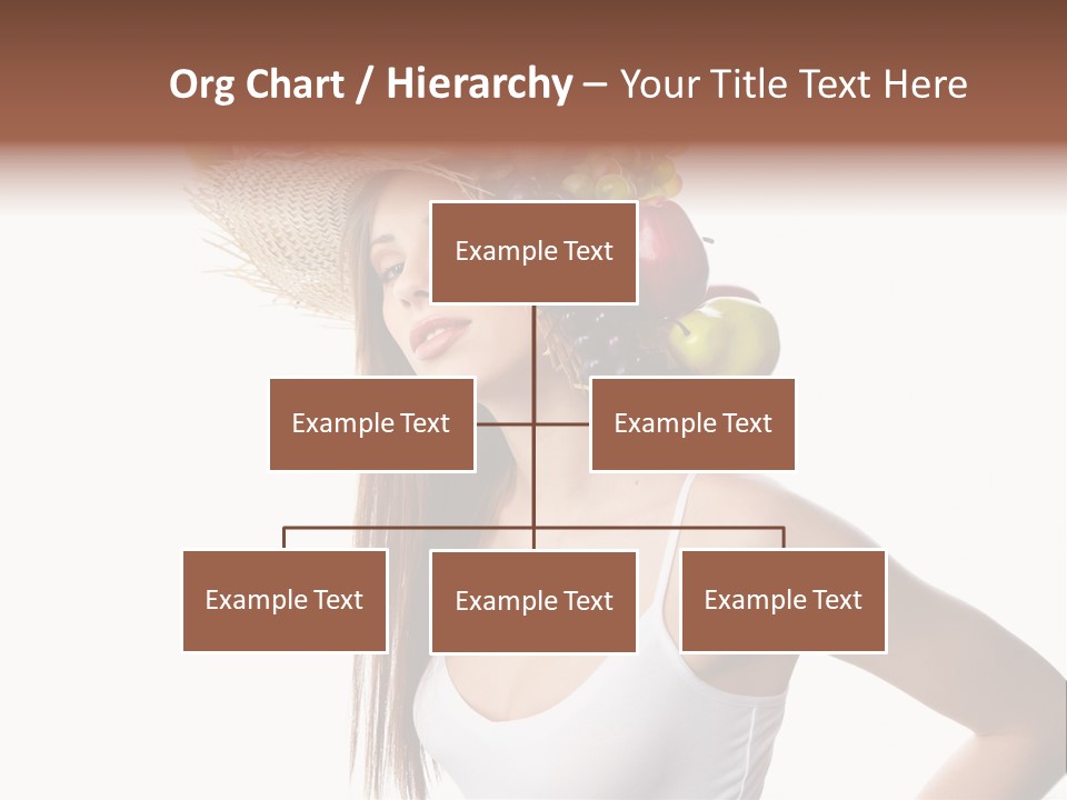 White Portrait Health Care PowerPoint Template