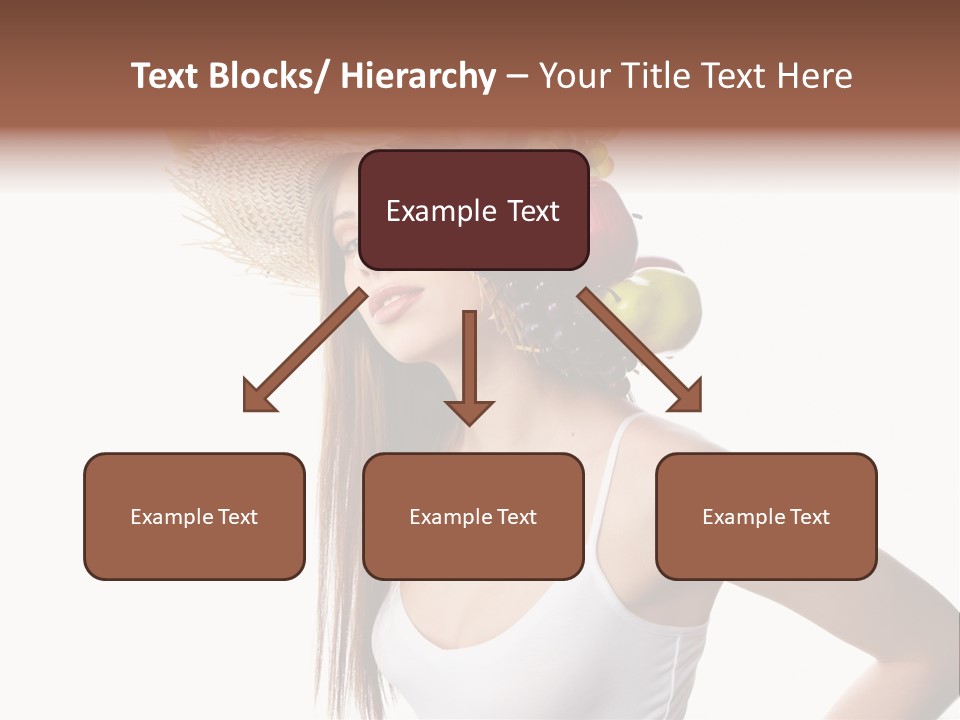 White Portrait Health Care PowerPoint Template
