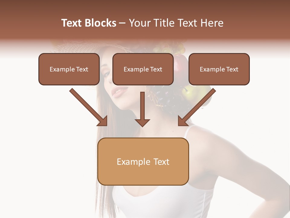 White Portrait Health Care PowerPoint Template