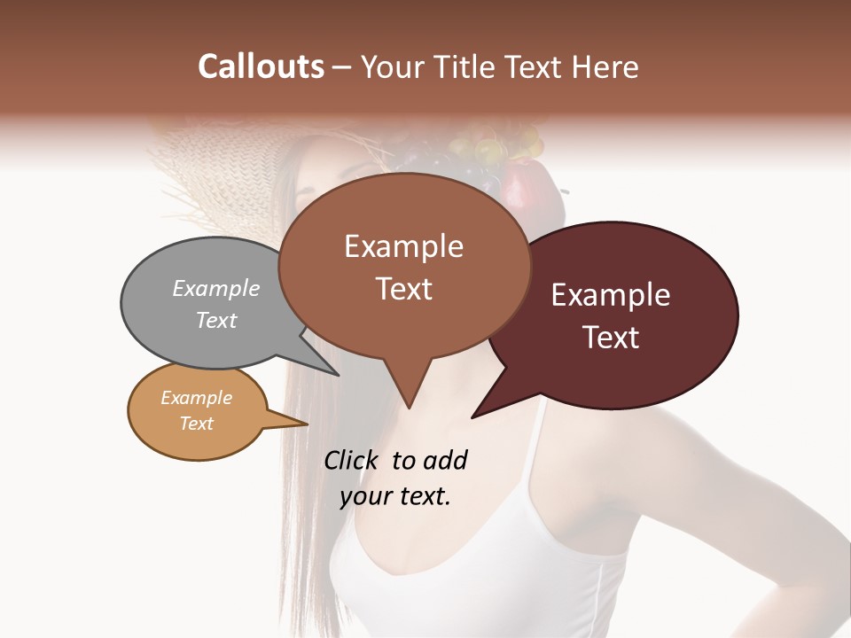 White Portrait Health Care PowerPoint Template