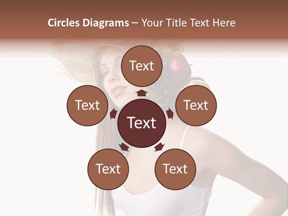 White Portrait Health Care PowerPoint Template