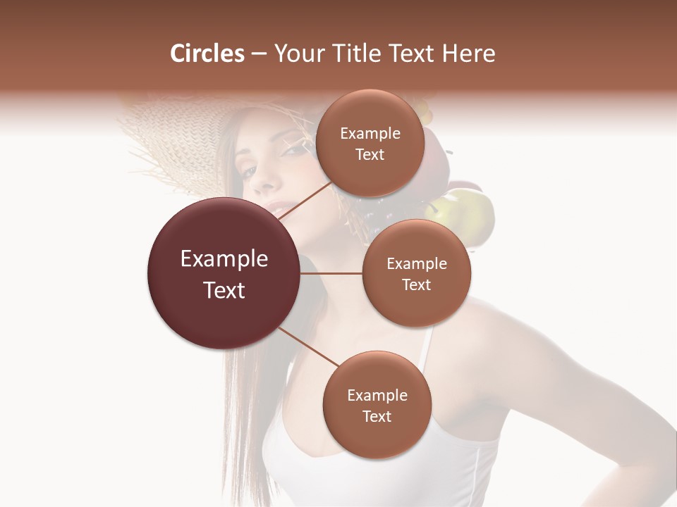 White Portrait Health Care PowerPoint Template