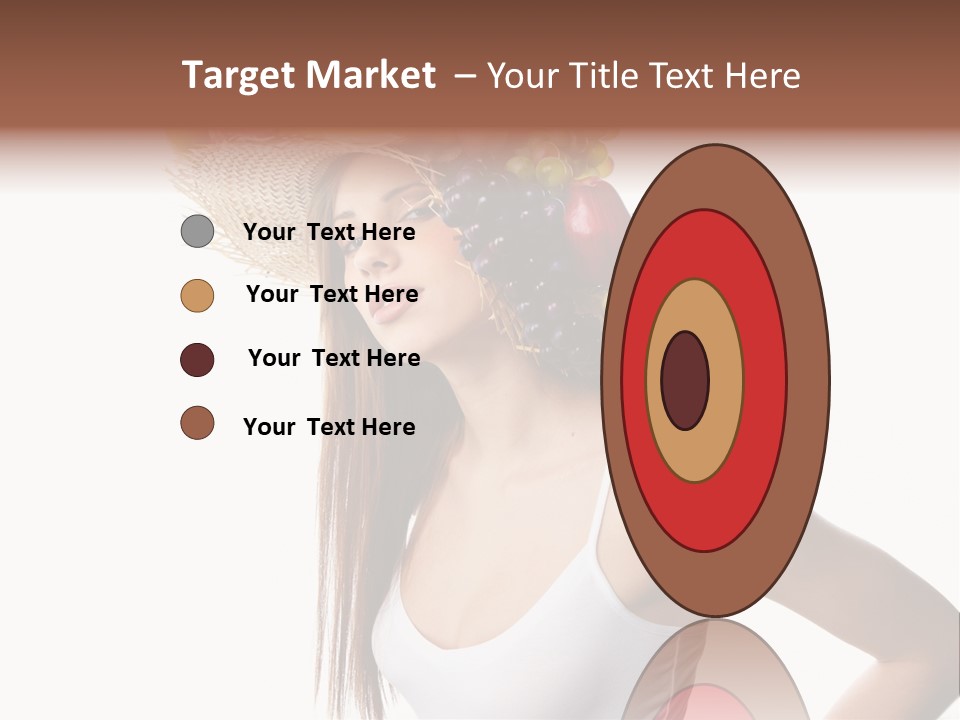 White Portrait Health Care PowerPoint Template