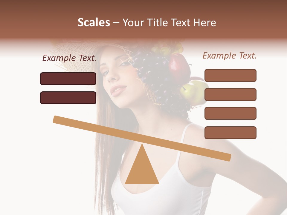 White Portrait Health Care PowerPoint Template