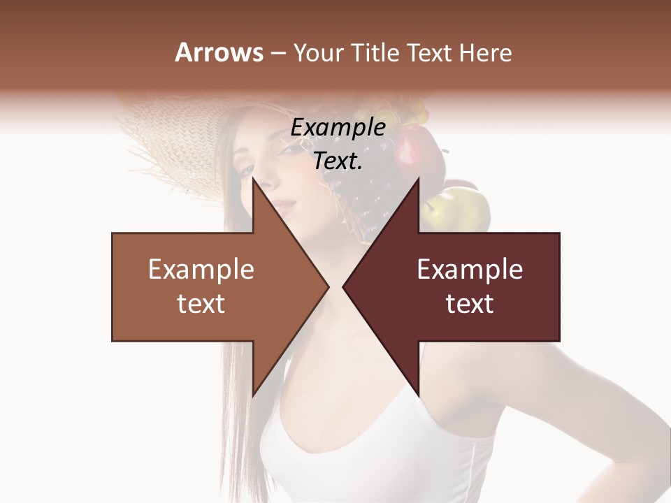 White Portrait Health Care PowerPoint Template