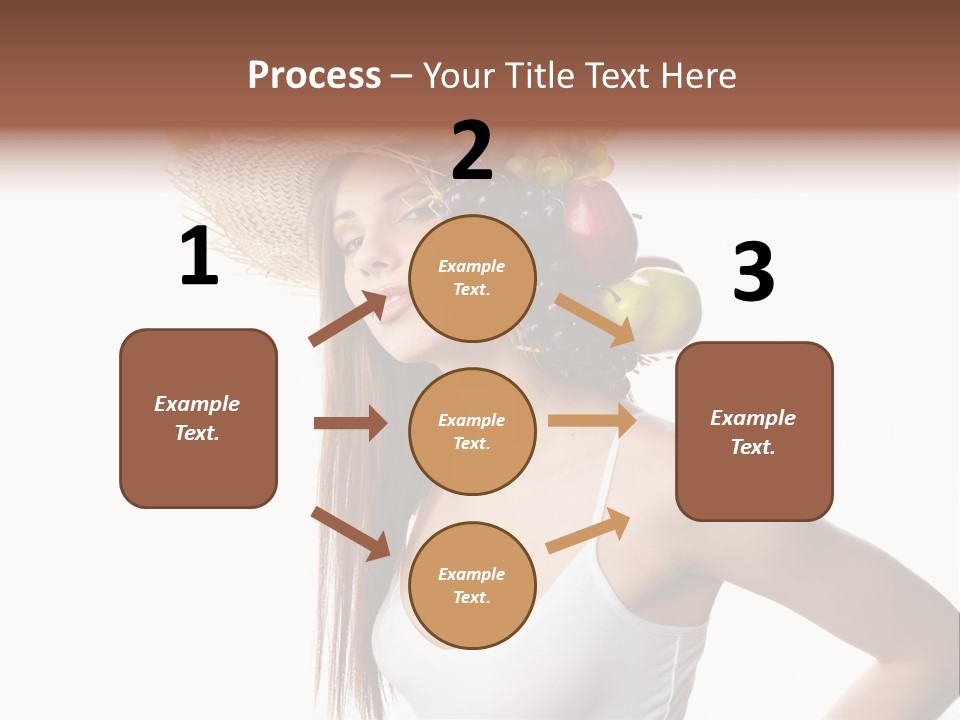 White Portrait Health Care PowerPoint Template