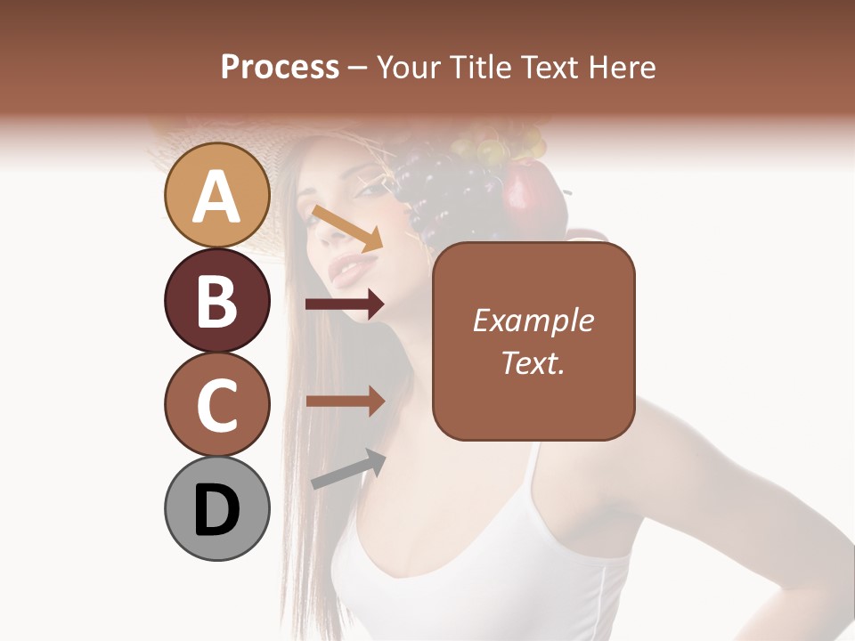 White Portrait Health Care PowerPoint Template