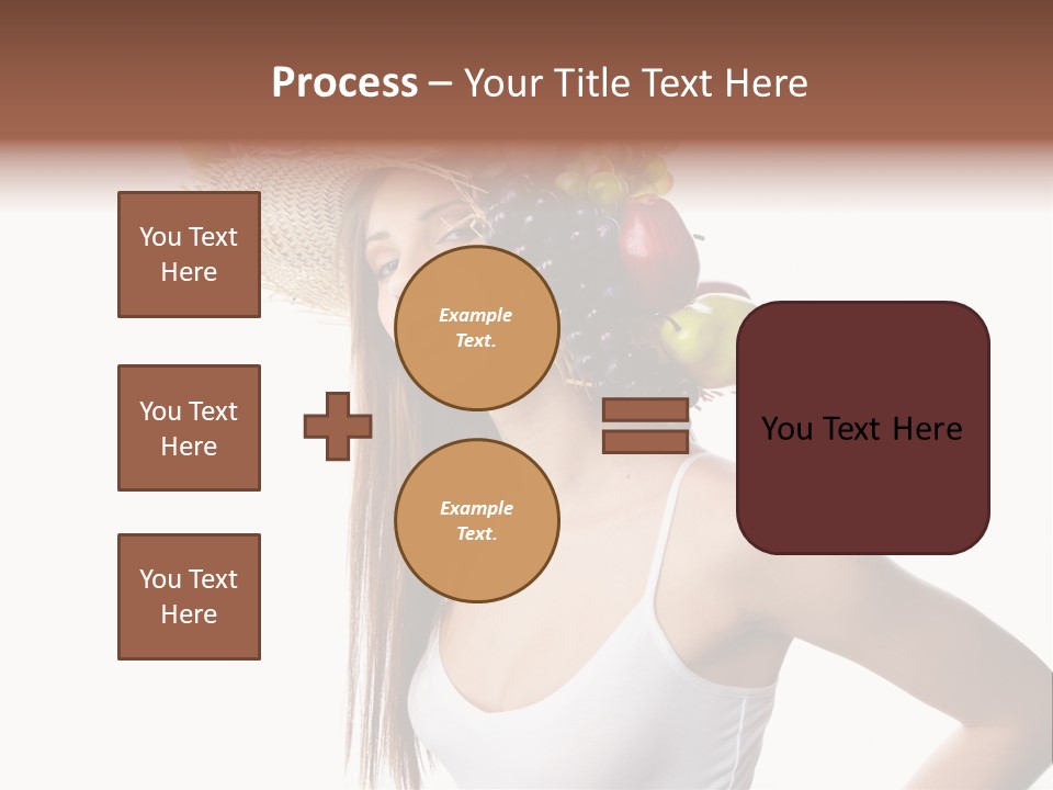 White Portrait Health Care PowerPoint Template