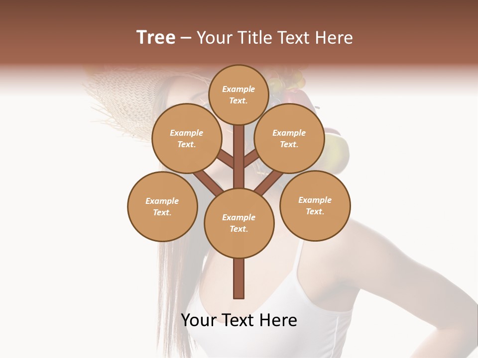 White Portrait Health Care PowerPoint Template