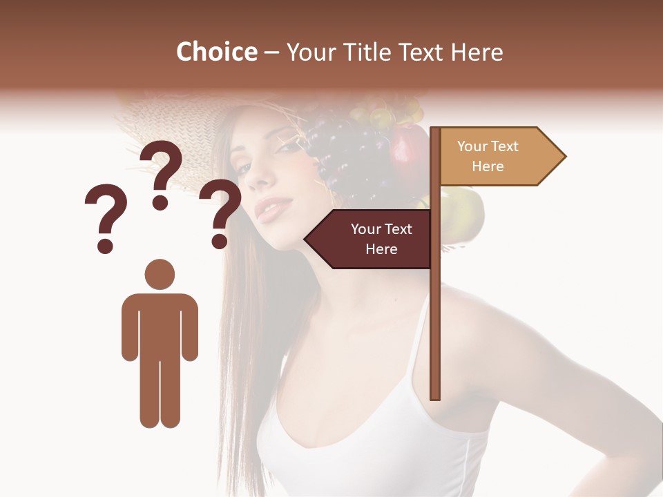 White Portrait Health Care PowerPoint Template