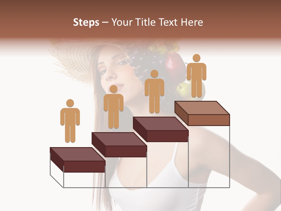 White Portrait Health Care PowerPoint Template