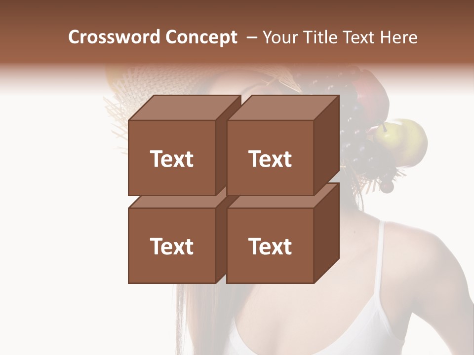 Beautiful Citrus Grape PowerPoint Template