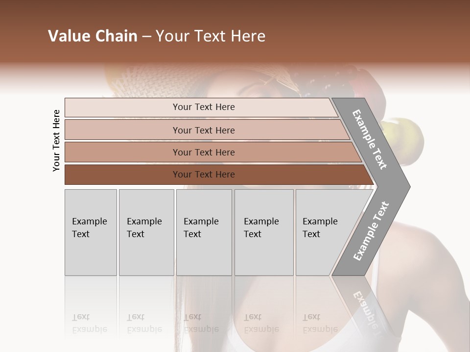 Beautiful Citrus Grape PowerPoint Template