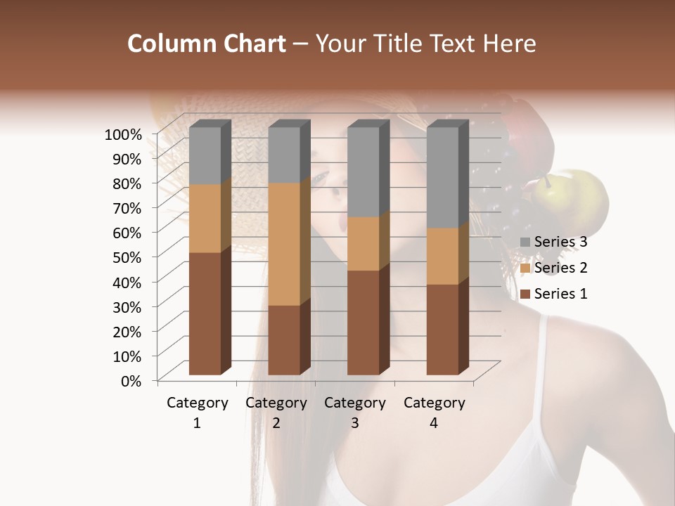 Beautiful Citrus Grape PowerPoint Template