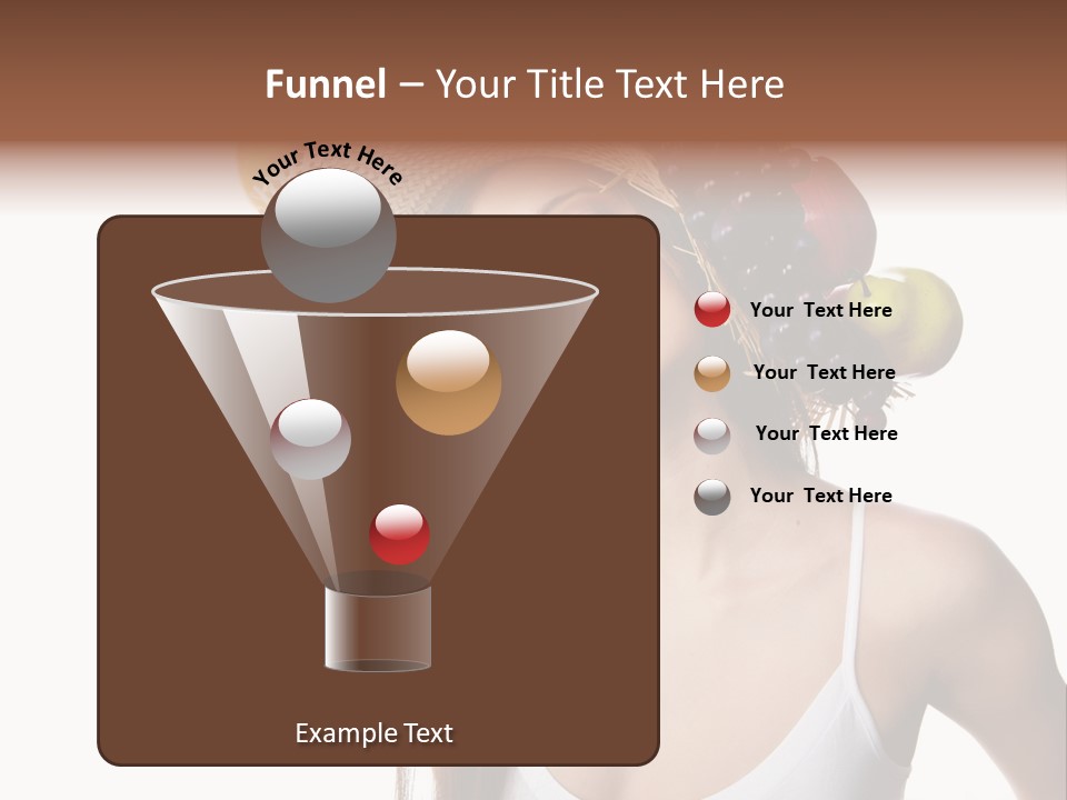 Beautiful Citrus Grape PowerPoint Template