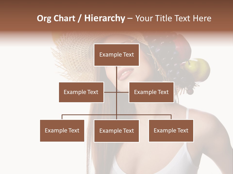 Beautiful Citrus Grape PowerPoint Template