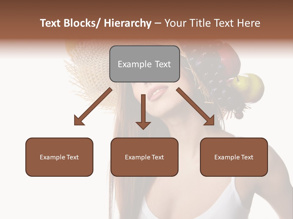 Beautiful Citrus Grape PowerPoint Template