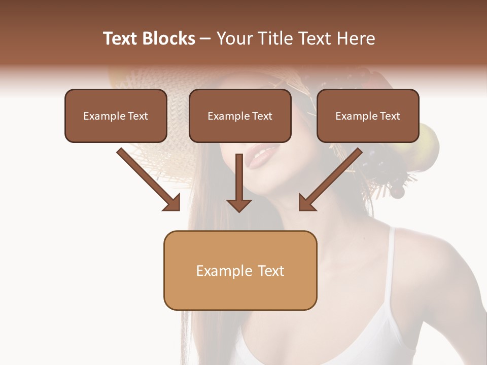 Beautiful Citrus Grape PowerPoint Template