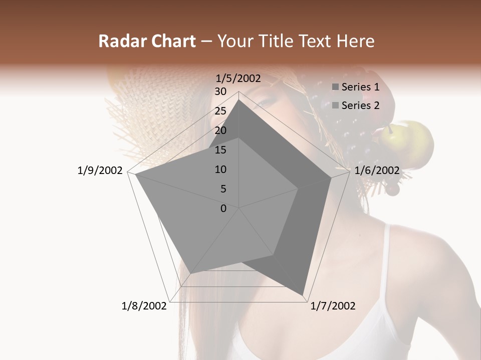 Beautiful Citrus Grape PowerPoint Template