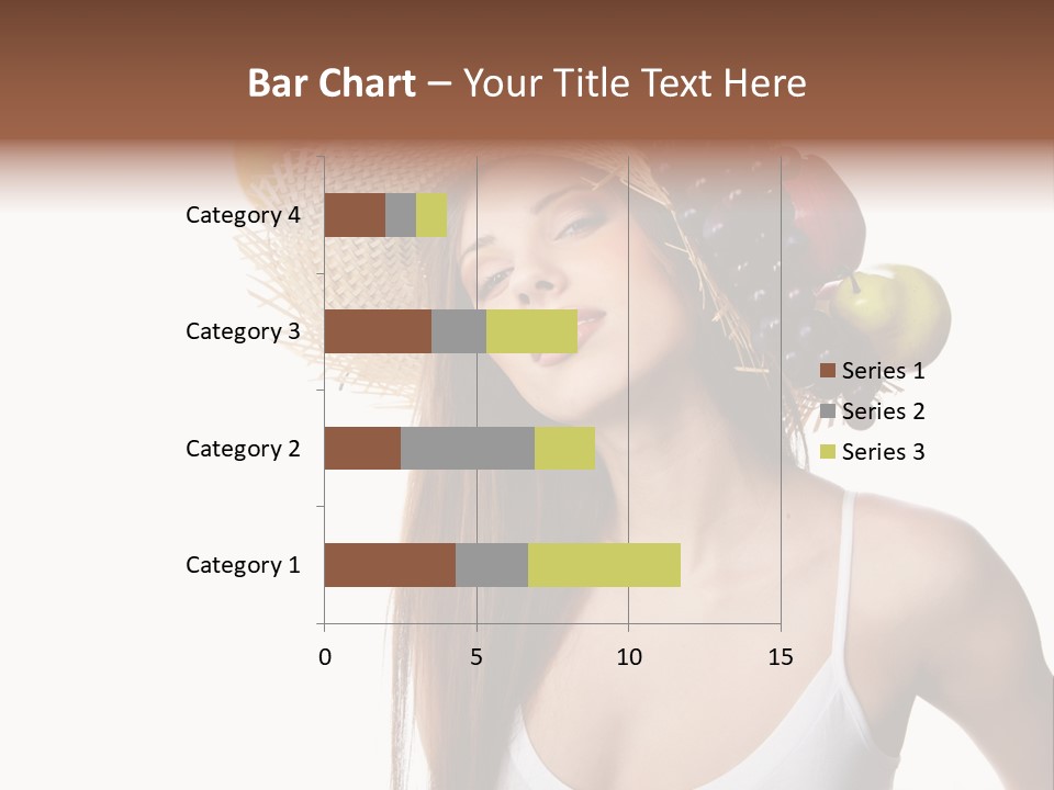 Beautiful Citrus Grape PowerPoint Template