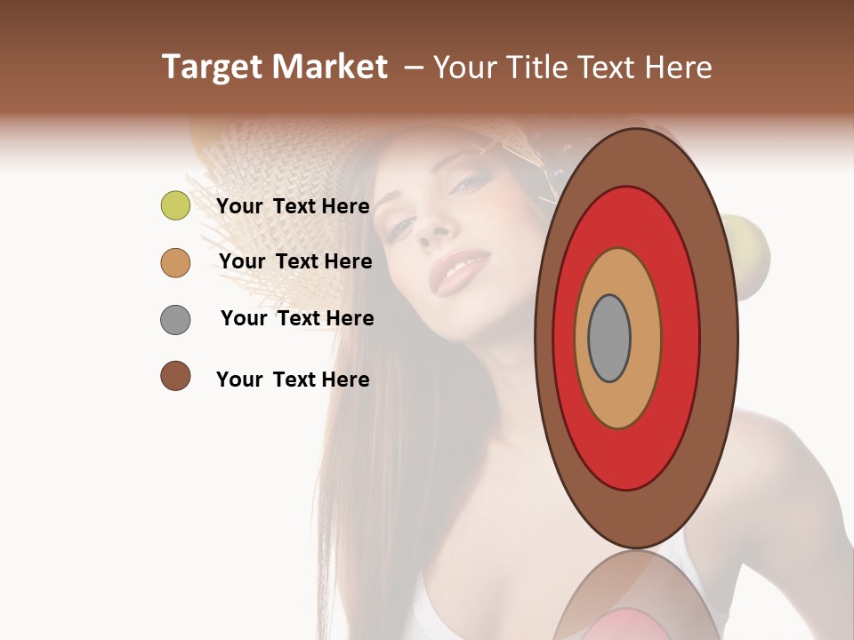 Beautiful Citrus Grape PowerPoint Template