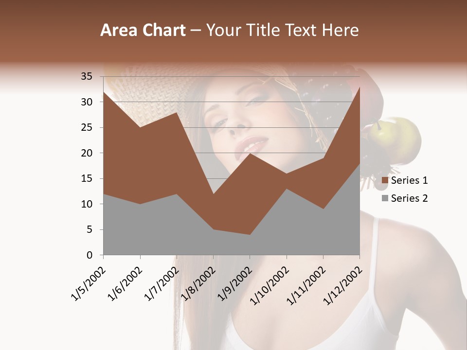 Beautiful Citrus Grape PowerPoint Template