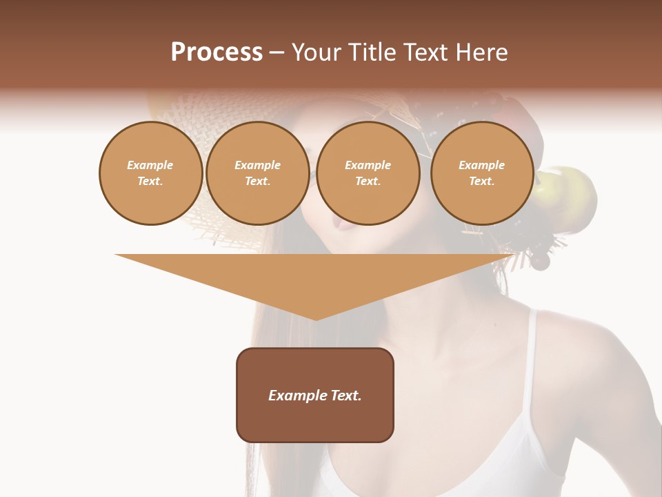 Beautiful Citrus Grape PowerPoint Template