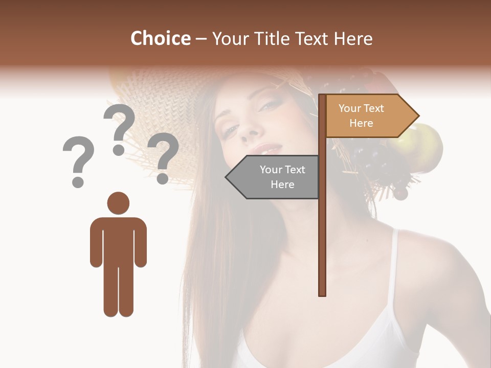 Beautiful Citrus Grape PowerPoint Template