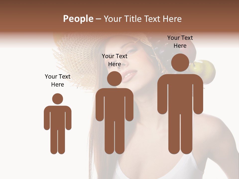 Beautiful Citrus Grape PowerPoint Template