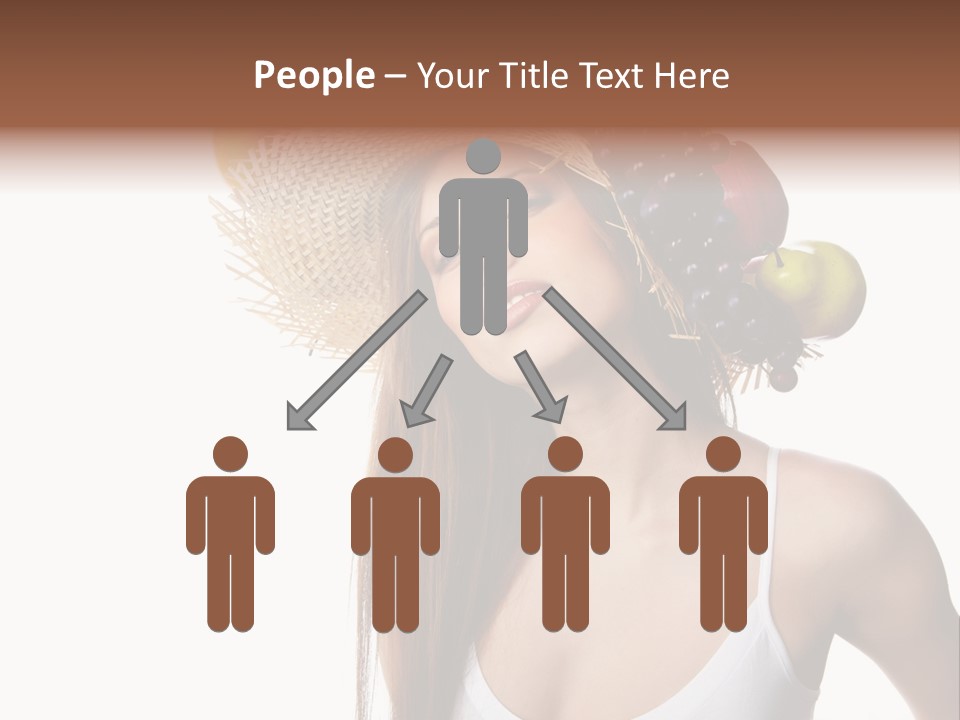 Beautiful Citrus Grape PowerPoint Template