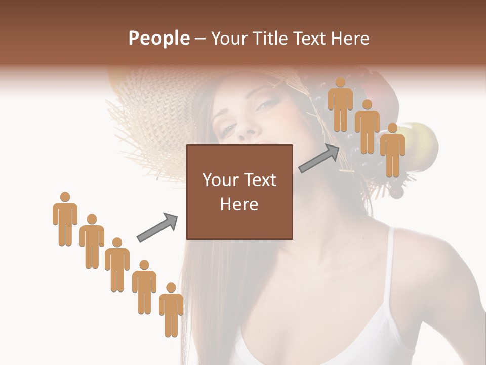 Beautiful Citrus Grape PowerPoint Template