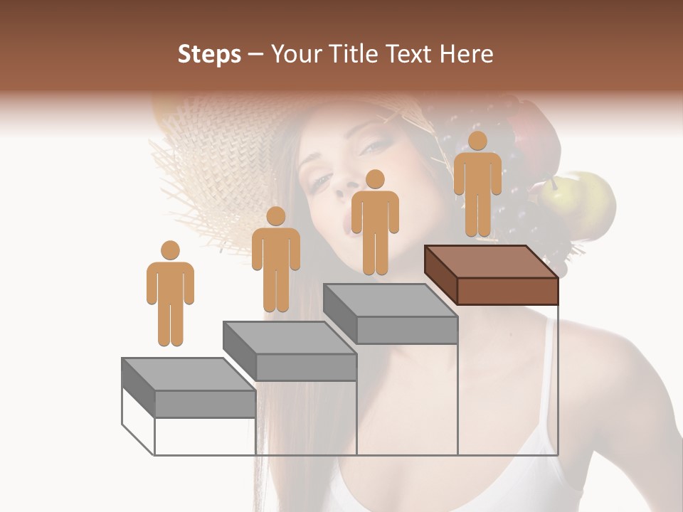 Beautiful Citrus Grape PowerPoint Template
