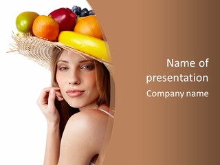 Headwear Concept Nature PowerPoint Template