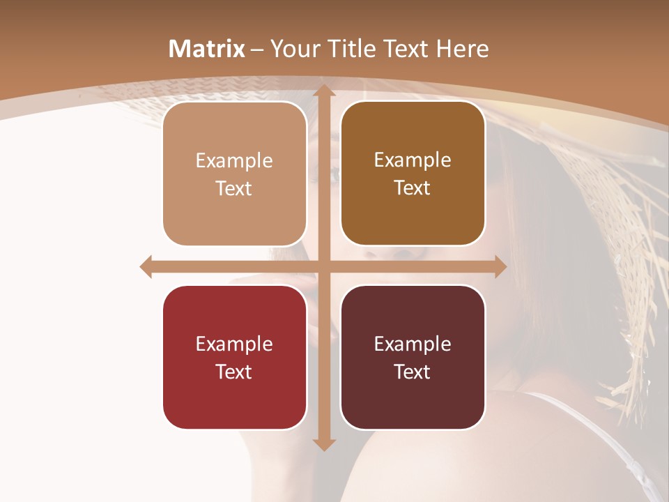 Headwear Concept Nature PowerPoint Template