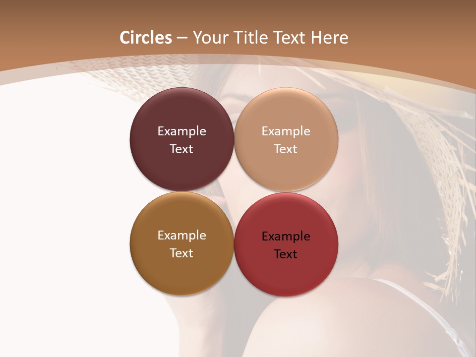 Headwear Concept Nature PowerPoint Template