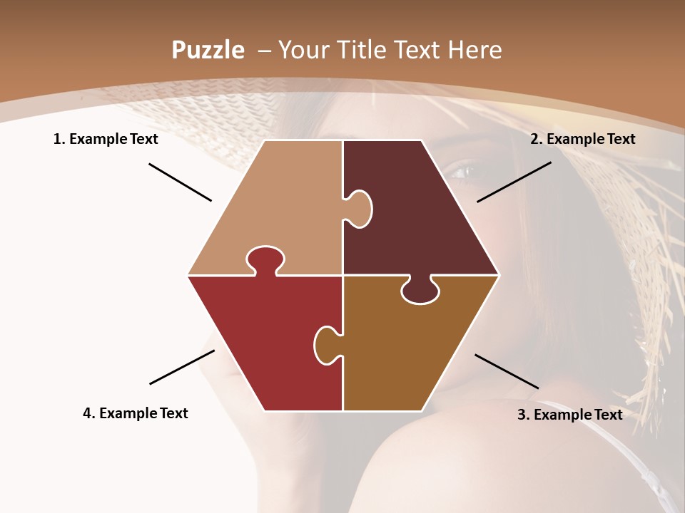 Headwear Concept Nature PowerPoint Template