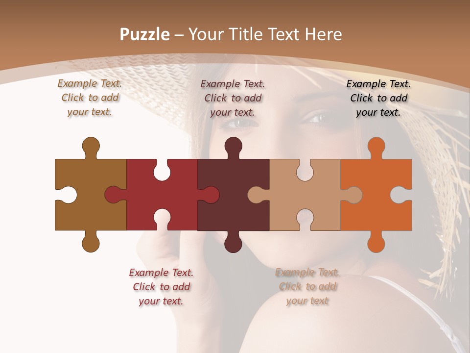 Headwear Concept Nature PowerPoint Template