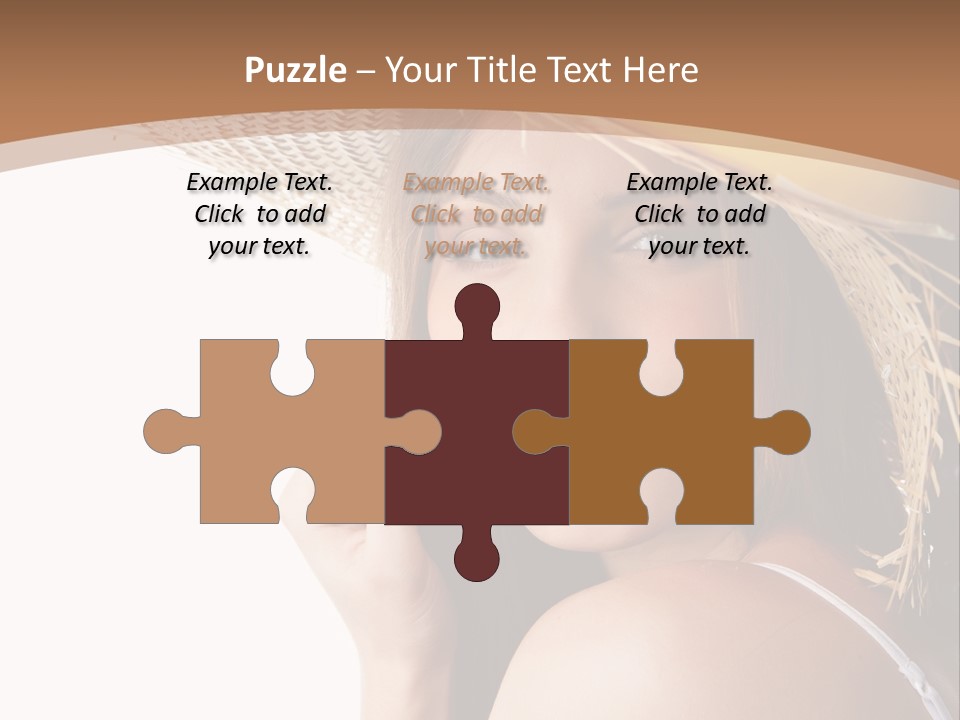 Headwear Concept Nature PowerPoint Template