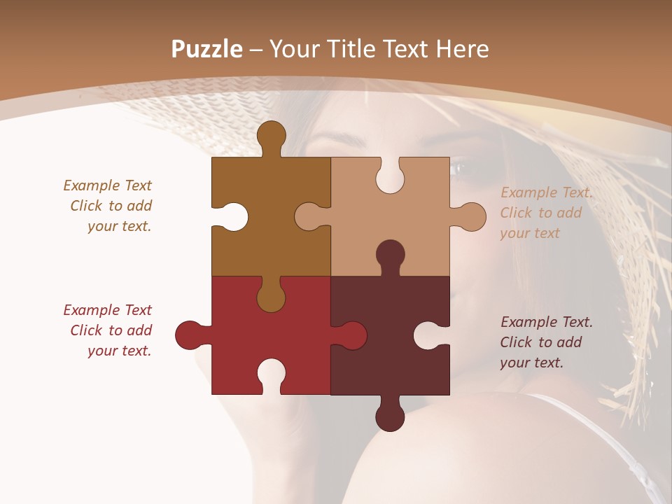 Headwear Concept Nature PowerPoint Template