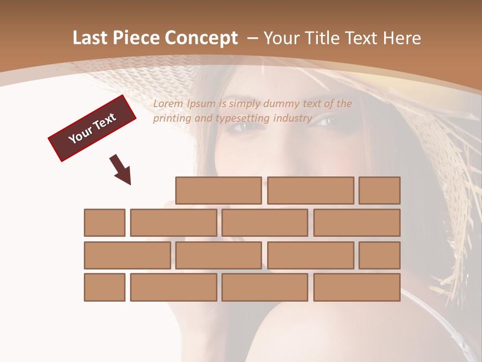 Headwear Concept Nature PowerPoint Template