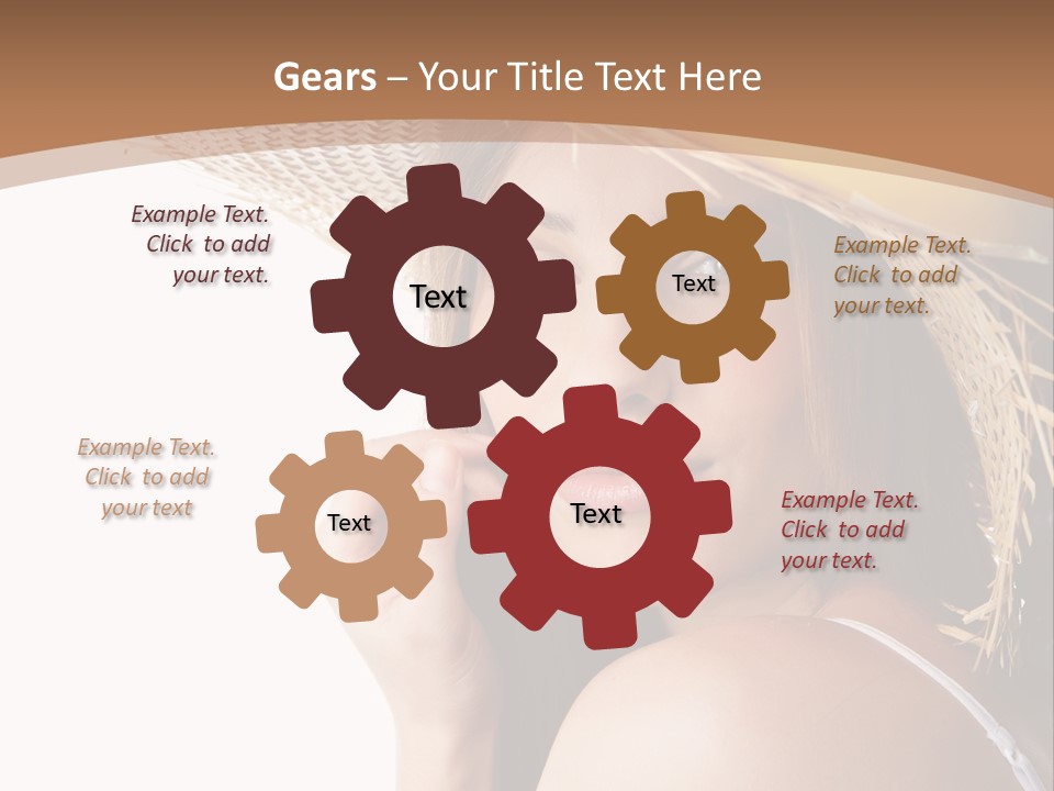 Headwear Concept Nature PowerPoint Template