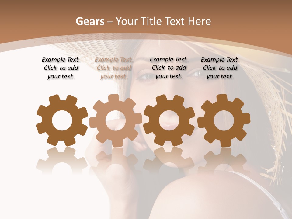 Headwear Concept Nature PowerPoint Template