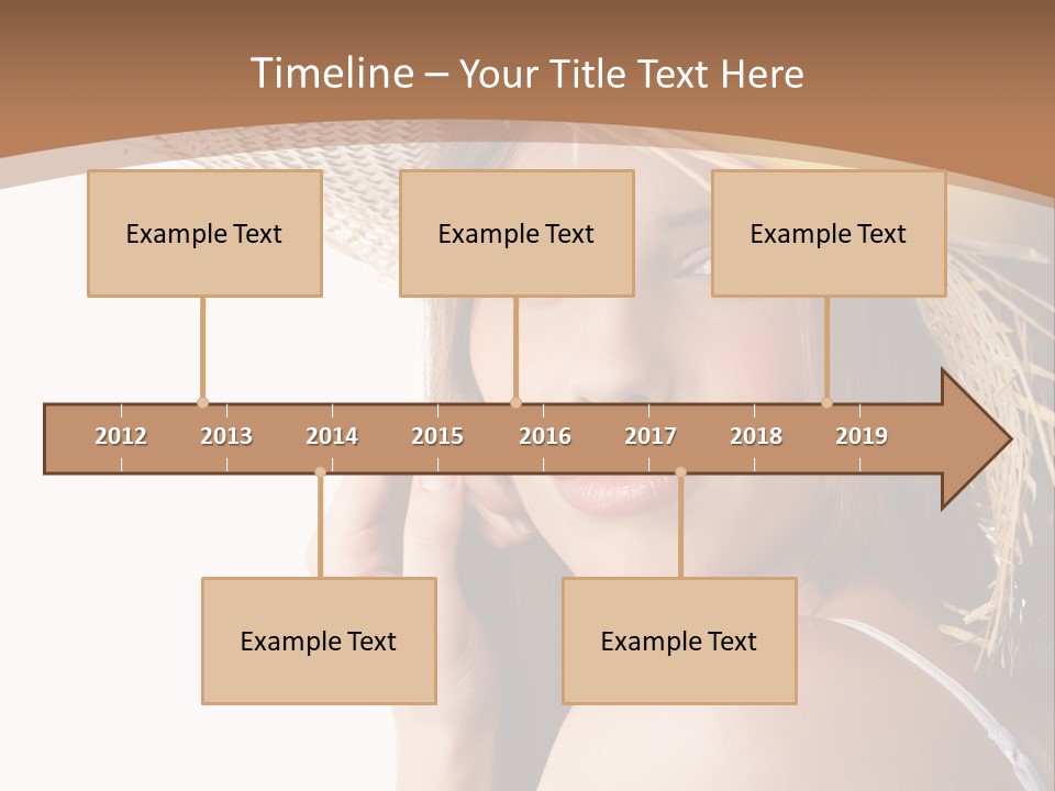 Headwear Concept Nature PowerPoint Template