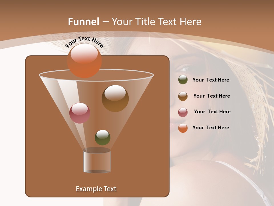 Headwear Concept Nature PowerPoint Template