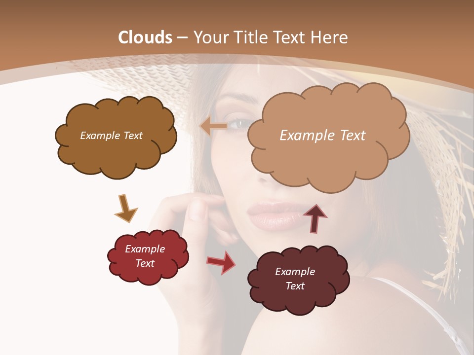 Headwear Concept Nature PowerPoint Template