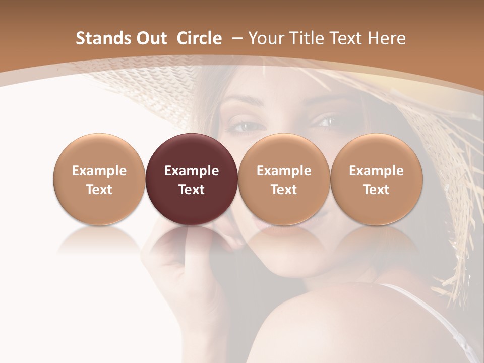 Headwear Concept Nature PowerPoint Template